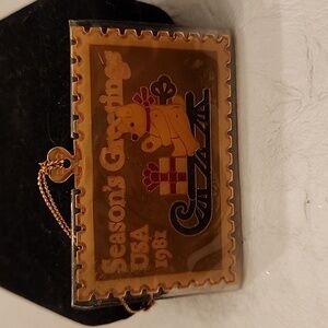 USPS vintage Season's Greetings ornament